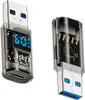 INF TYPE-C Buchse auf USB Stecker Adapter mit Display, Produktbild-Vorschau 1
