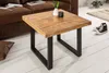 Solidny stolik kawowy IRON CRAFT 60cm drewno mango Podgląd zdjęcia produktu 12