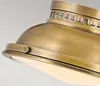 Deckenleuchte, Stahl, Glas, Messing, D 32,3 cm Produktbild-Vorschau 7