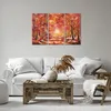 Bild auf Leinwand - Leinwandbild - 3 Teile - Herbst Wald Produktbild-Vorschau 6