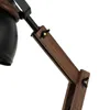 Schreibtischlampe Schwarz Natur verstellbar 52 cm Holz Produktbild-Vorschau 6