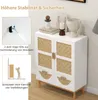 COSTWAY Sideboard Buffetschrank mit 2 Türen, Bodenschrank Produktbild-Vorschau 7