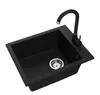 GranMaster Ivo Granitspüle 1 Becken mit Armatur und Siphon Produktbild-Vorschau 5