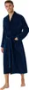 Schiesser Bademantel Baumwolle blau gestreift Essentials Produktbild-Vorschau 6