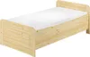 Seniorenbett extra hoch 100x220 Einzelbett Holzbett Gäste Produktbild-Vorschau 1