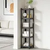 Lagerregal 1er Set 150 x 37 x 37cm 5 Böden Metall Schwarz Produktbild-Vorschau 3
