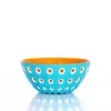 Guzzini Coupe LE MURRINE azur-blanc-orange, D ca. 20 cm Voir les images du produit 2
