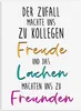 Postkarte KOLLEGEN Freunde Produktbild-Vorschau 1