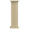 vidaXL Stojan na rostliny Sonoma dub 33x33x100 cm materiál Náhled obrázku produktu 3