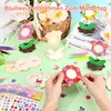 12er Set DIY Bastelset Kinder, Muttertag Fotorahmen mit Produktbild-Vorschau 5