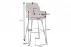 Design Barhocker MILANO braun Samt Barstuhl mit Produktbild-Vorschau 11
