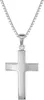 trendor 08474 Herren-Halskette mit Kreuz 27 mm Sterlingsilber 925 1 Produktbild-Vorschau