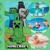 Minecraft plážová osuška Ručník pro chlapce 70x140 cm Náhled obrázku produktu 5