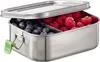 APS Lunchbox "M" aus mattiertem Edelstahl 0,8 Liter Produktbild-Vorschau 4