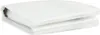 A folded white tarp or sheet is shown on a white background. Podgląd zdjęcia produktu