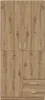 vidaXL Šatníková skriňa Artisan dub 80x52x180 cm materiál Náhľad obrázku produktu 4