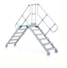 Zarges Überstieg 60° 600mm Stufenbreite 10 Stufen Produktbild-Vorschau 1