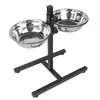 Futterstation Hund höhenverstellbar Hundenapf 1800ml Produktbild-Vorschau 5