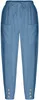 ASKSA Damen 7/8 Länge Hose Weitem Bein Freizeithose Leicht Produktbild-Vorschau 4