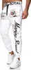 Herren Jogginghose | Freizeithose | Marine 512  Weiß XXL Produktbild-Vorschau 2