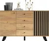 Sweiko 120x38x75cm Wohnzimmer Sideboard,Hohldesign Schrank Produktbild-Vorschau 11