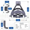 A diagram showing dimensions and compatibility information for a dishwasher part. Anteprima dell’immagine prodotto
