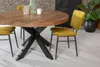 Esstisch Sturdy Ø140cm aus Mangoholz - Braun Produktbild-Vorschau 9