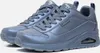 A pair of blue Skechers sneakers are shown against a white background. Náhľad obrázku produktu