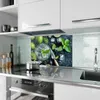 Küchenrückwand Spritzschutz Glas mit Motiv Frische Limetten Produktbild-Vorschau 2