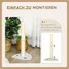 PawHut Kratzstamm, 62cm Kratzsäule für Katzen mit Produktbild-Vorschau 6