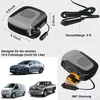 12V 150W Tragbare Autoheizung – 360°-Drehung, Produktbild-Vorschau 2