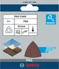 PRO F460 Schleifblatt, 93 x 93 mm; G80, 5-tlg. Produktbild-Vorschau 2