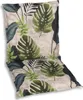GO-DE Textil, Sesselauflage nieder, Palmblatt grün, Produktbild-Vorschau 1