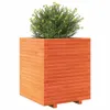 The Living Store Pflanzkübel Wachsbraun 60x60x72 cm Produktbild-Vorschau 5