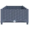 vidaXL Letto rialzato 160x40x23 cm in polipropilene Anteprima dell’immagine prodotto 9