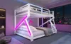 Etagenbett 140x200 cm oben und 160x200 cm unten, Metallbett Produktbild-Vorschau 16