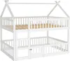 okwish Etagenbett Stockbett 140x200cm mit Treppe, Hochbett Produktbild-Vorschau 4