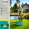tectake® Rasenwalze Breite 60 cm gepolsterter Handgriff Produktbild-Vorschau 2