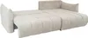 Ecksofa Schlafsofa ONTARIO in Stoff Poso Braun Ottomane Produktbild-Vorschau 4