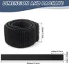 4 Stš¹ck Hosenklammer Fahrrad Elastisches Klettband Produktbild-Vorschau 2