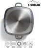 STONELINE® poêle à servir carrée 32 cm | avec couvercle Voir les images du produit 2