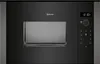 A close-up front view of a black Neff microwave oven. Náhľad obrázku produktu