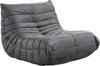 HOME DELUXE Relaxsessel mit Hocker CHILL - Anthrazit 102 x Produktbild-Vorschau 3