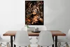 MuchoWow® Gerahmtes Poster Schmetterling - Frau - Luxus Produktbild-Vorschau 2