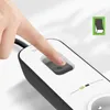 Belkin BSV401CA2M, 525 J, 4 AC-Ausgänge, Typ E, Schwarz, Produktbild-Vorschau 4