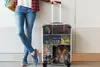 MuchoWow® Koffer Handgepäck Trolley Rollkoffer Kleine Produktbild-Vorschau 5