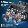 W-KING Bluetooth Lautsprecher 60W (100W Spitze) IPX6 - Tief Produktbild-Vorschau 2
