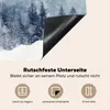 KitchenYeah© Herdabdeckplatte Rotwild - Schnee - Tier , Produktbild-Vorschau 5