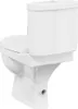vidaXL WC con cassetta Bianco Anteprima dell’immagine prodotto 5