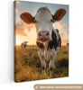 MuchoWow® - Leinwandbilder - Kuh - Wiese - Tierportrait - Produktbild-Vorschau 1